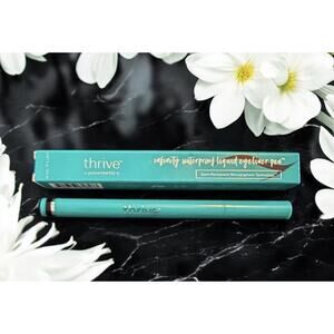 THRIVE CAUSEMETICS Infinity Waterproof Liquid Eyeliner Pen ~ LAUREN (black) NIB